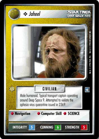 Star Trek CCG | Jaheel - Deep Space Nine | The Nerd Merchant
