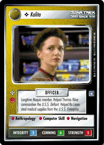 Star Trek CCG | Kalita - Deep Space Nine | The Nerd Merchant