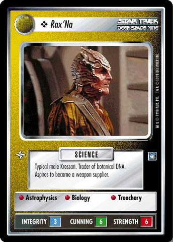 Star Trek CCG | Rax'Na - Deep Space Nine | The Nerd Merchant