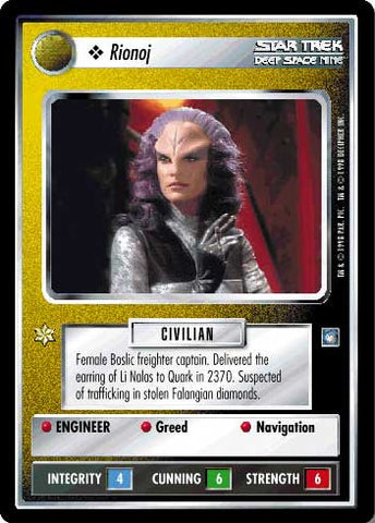 Star Trek CCG | Rionoj - Deep Space Nine | The Nerd Merchant