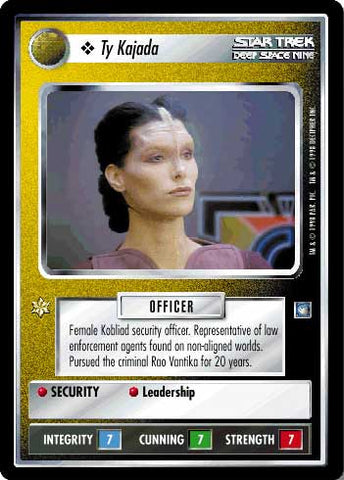 Star Trek CCG | Ty Kajada - Deep Space Nine | The Nerd Merchant