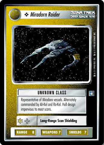 Star Trek CCG | Miradorn Raider - Deep Space Nine | The Nerd Merchant