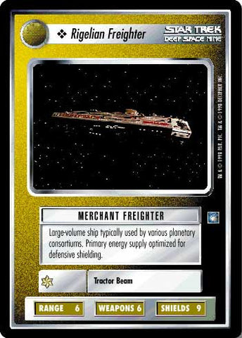 Star Trek CCG | Rigelian Freighter - Deep Space Nine | The Nerd Merchant