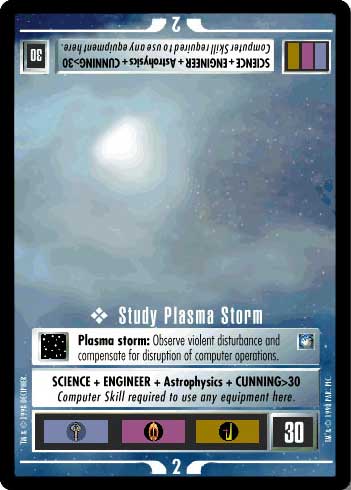 Star Trek CCG | Study Plasma Storm - Deep Space Nine | The Nerd Merchant