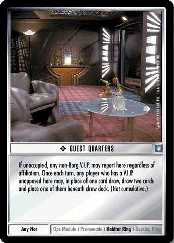 Star Trek CCG | Guest Quarters - Deep Space Nine | The Nerd Merchant