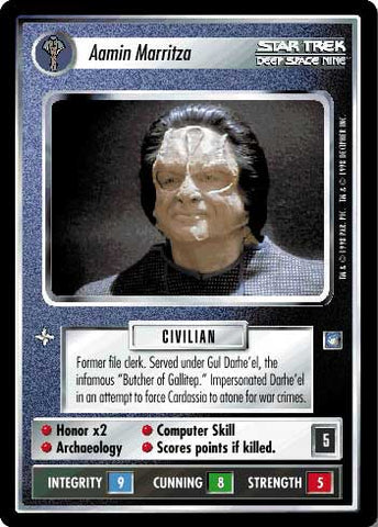 Star Trek CCG | Aamin Marritza - Deep Space Nine | The Nerd Merchant