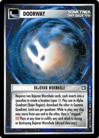 Star Trek CCG | Bajoran Wormhole - Deep Space Nine | The Nerd Merchant