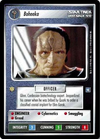Star Trek CCG | Boheeka - Deep Space Nine | The Nerd Merchant