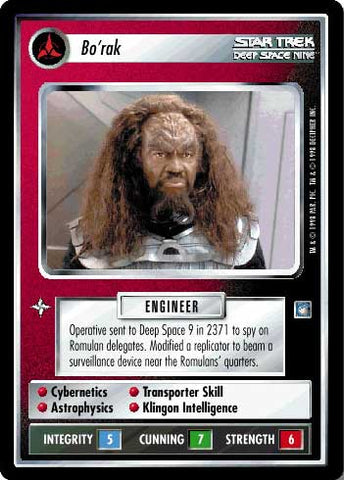Star Trek CCG | Bo'rak - Deep Space Nine | The Nerd Merchant