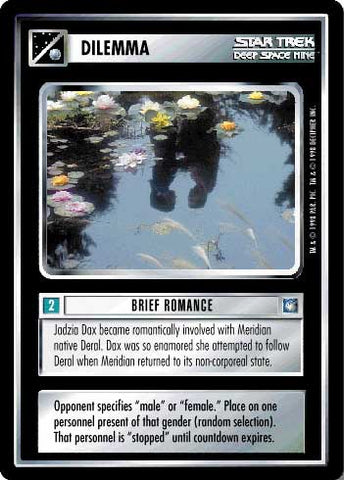 Star Trek CCG | Brief Romance - Deep Space Nine | The Nerd Merchant