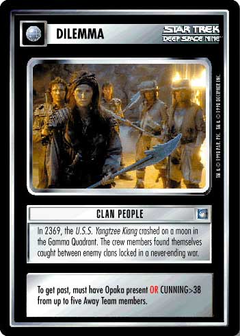 Star Trek CCG | Clan People - Deep Space Nine | The Nerd Merchant