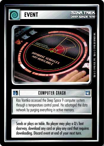 Star Trek CCG | Computer Crash - Deep Space Nine | The Nerd Merchant