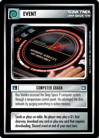 Star Trek CCG | Computer Crash - Deep Space Nine | The Nerd Merchant