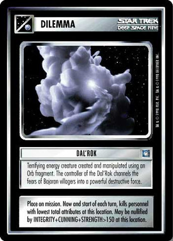 Star Trek CCG | Dal'Rok - Deep Space Nine | The Nerd Merchant