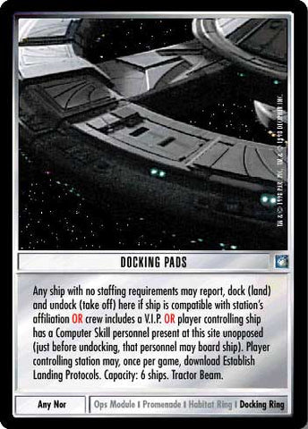 Star Trek CCG | Docking Pads - Deep Space Nine | The Nerd Merchant