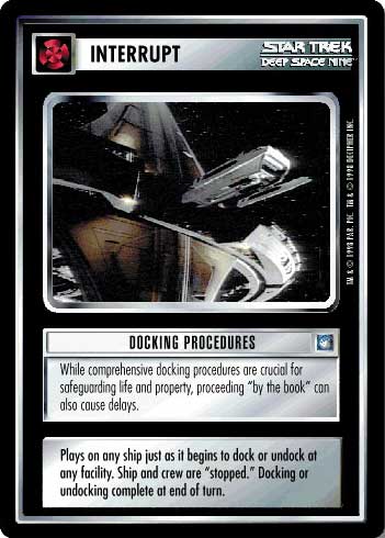 Star Trek CCG | Docking Procedures - Deep Space Nine | The Nerd Merchant