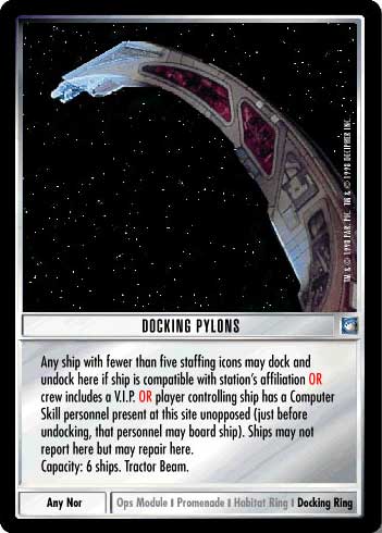 Star Trek CCG | Docking Pylons - Deep Space Nine | The Nerd Merchant