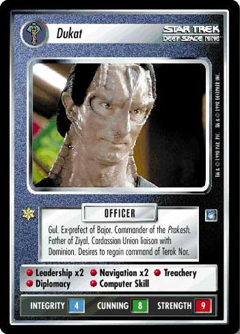 Star Trek CCG | Dukat - Deep Space Nine | The Nerd Merchant