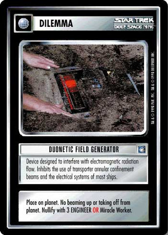 Star Trek CCG | Duonetic Field Generator - Deep Space Nine | The Nerd Merchant