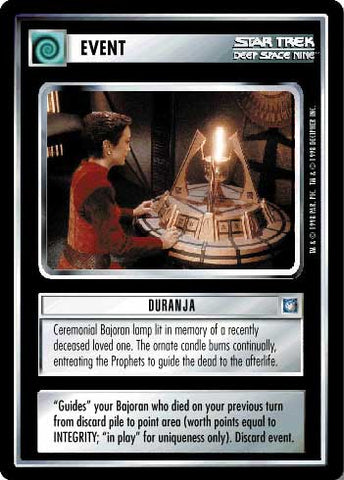 Star Trek CCG | Duranja - Deep Space Nine | The Nerd Merchant