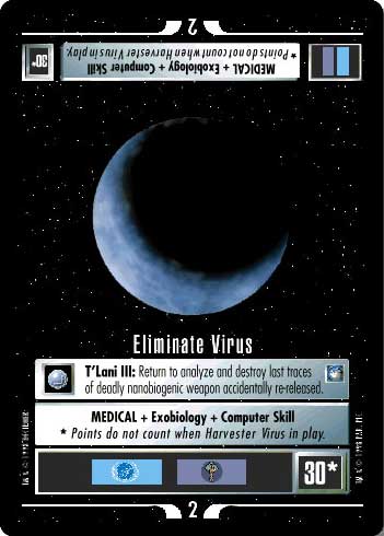 Star Trek CCG | Eliminate Virus - Deep Space Nine | The Nerd Merchant