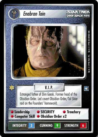 Star Trek CCG | Enabran Tain - Deep Space Nine | The Nerd Merchant