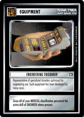 Star Trek CCG | Engineering Tricorder - Deep Space Nine | The Nerd Merchant
