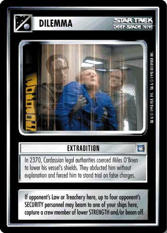Star Trek CCG | Extradition - Deep Space Nine | The Nerd Merchant