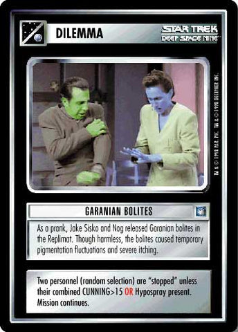 Star Trek CCG | Garanian Bolites - Deep Space Nine | The Nerd Merchant
