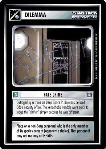 Star Trek CCG | Hate Crime - Deep Space Nine | The Nerd Merchant