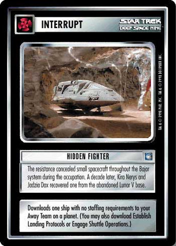 Star Trek CCG | Hidden Fighter - Deep Space Nine | The Nerd Merchant