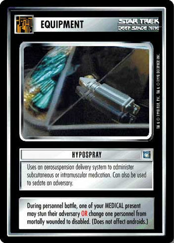 Star Trek CCG | Hypospray - Deep Space Nine | The Nerd Merchant