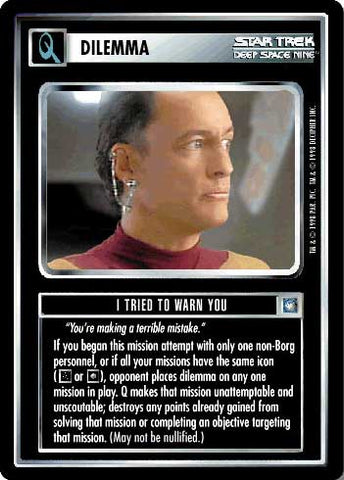 Star Trek CCG | I Tried to Warn You - Deep Space Nine | The Nerd Merchant