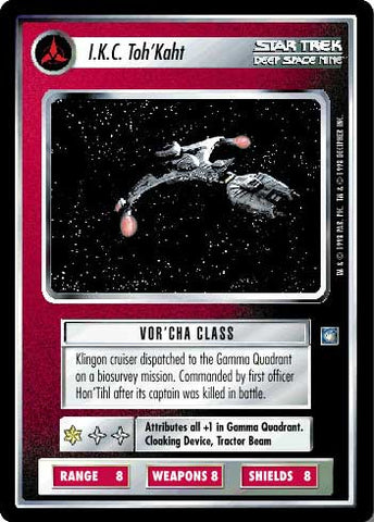 Star Trek CCG | I.K.C. Toh'Kaht - Deep Space Nine | The Nerd Merchant