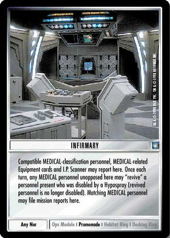 Star Trek CCG | Infirmary - Deep Space Nine | The Nerd Merchant