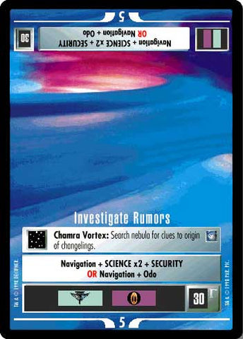 Star Trek CCG | Investigate Rumors - Deep Space Nine | The Nerd Merchant