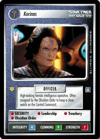 Star Trek CCG | Korinas - Deep Space Nine | The Nerd Merchant