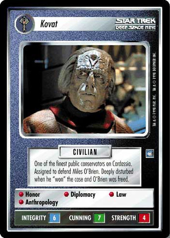 Star Trek CCG | Kovat - Deep Space Nine | The Nerd Merchant