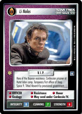 Star Trek CCG | Li Nalas - Deep Space Nine | The Nerd Merchant