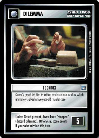 Star Trek CCG | Lockbox - Deep Space Nine | The Nerd Merchant