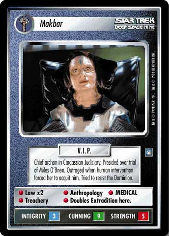 Star Trek CCG | Makbar - Deep Space Nine | The Nerd Merchant