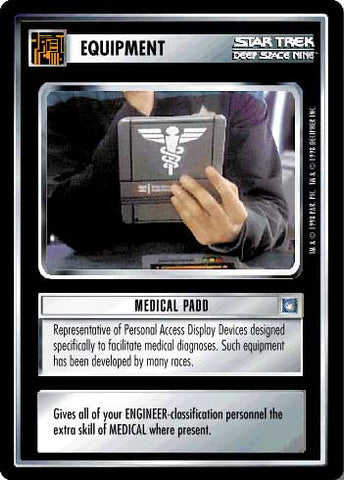 Star Trek CCG | Medical PADD - Deep Space Nine | The Nerd Merchant