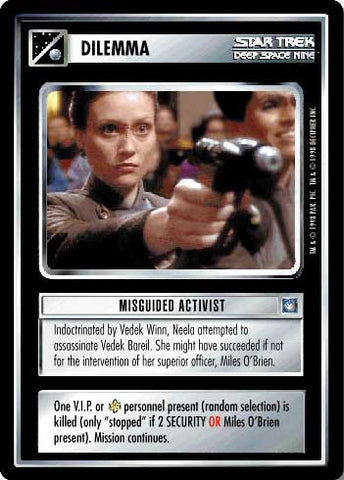 Star Trek CCG | Misguided Activist - Deep Space Nine | The Nerd Merchant