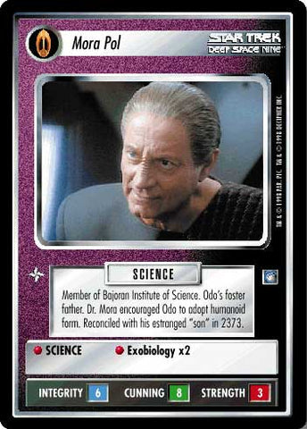 Star Trek CCG | Mora Pol - Deep Space Nine | The Nerd Merchant