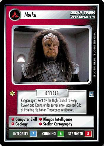Star Trek CCG | Morka - Deep Space Nine | The Nerd Merchant