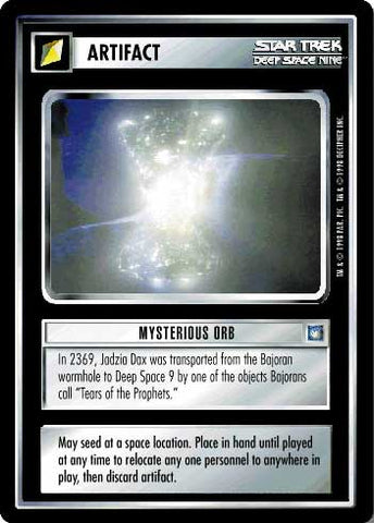 Star Trek CCG | Mysterious Orb - Deep Space Nine | The Nerd Merchant