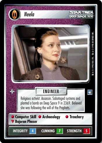 Star Trek CCG | Neela - Deep Space Nine | The Nerd Merchant