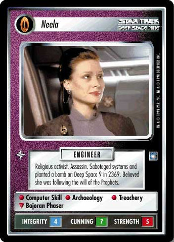 Star Trek CCG | Neela - Deep Space Nine | The Nerd Merchant