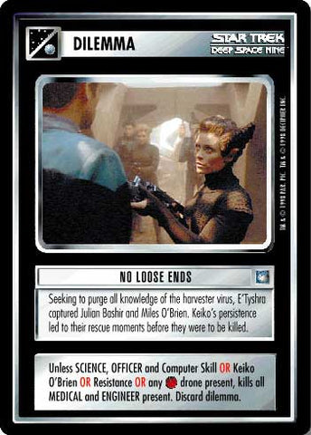 Star Trek CCG | No Loose Ends - Deep Space Nine | The Nerd Merchant