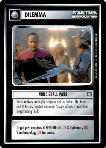 Star Trek CCG | None Shall Pass - Deep Space Nine | The Nerd Merchant